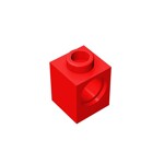 Technic Brick 1 x 1 #6541 - 21-Red