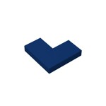 Tile 2 x 2 Corner #14719 - 140-Dark Blue