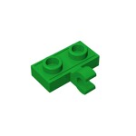 Modified 1 x 2 With Clip Horizontal On Side #11476 - 28-Green