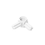 Technic Pin Connector Hub with 2 Perpendicular Axles #10197 - 1-White