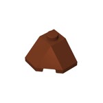 Wedge Sloped 45 2 x 2 Corner #13548 - 192-Reddish Brown