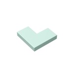 Tile 2 x 2 Corner #14719 - 323-Light Aqua