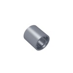 Technic Pin Connector Round, Beam 1L #18654 - 315-Flat Silver