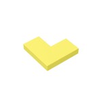 Tile 2 x 2 Corner #14719 - 226-Bright Light Yellow