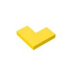 Tile 2 x 2 Corner #14719 - 24-Yellow