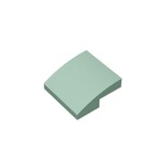 Slope Curved 2 x 2 x 2/3 #15068 - 151-Sand Green