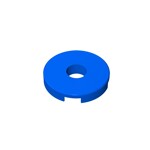 Tile, Round 2 x 2 With Hole #15535 - 23-Blue