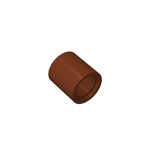 Technic Pin Connector Round, Beam 1L #18654 - 192-Reddish Brown