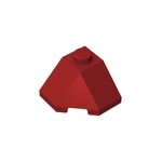 Wedge Sloped 45 2 x 2 Corner #13548 - 154-Dark Red