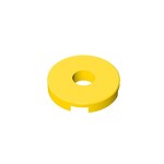 Tile, Round 2 x 2 With Hole #15535 - 24-Yellow