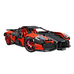 SEMBO 701026 Jaeger-Level: Changing Electric Red Charm Sports Car