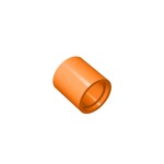 Technic Pin Connector Round, Beam 1L #18654 - 106-Orange