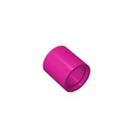 Technic Pin Connector Round, Beam 1L #18654 - 124-Magenta