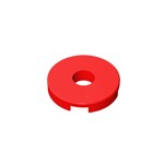 Tile, Round 2 x 2 With Hole #15535 - 21-Red