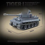 QuanGuan 100242 Panzerkampfwagen VI Tiger Ausf.E (Sd.Kfz.181) Tiger I