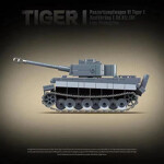 QuanGuan 100242 Panzerkampfwagen VI Tiger Ausf.E (Sd.Kfz.181) Tiger I