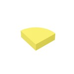 Tile Round 1 x 1 Quarter #25269 - 226-Bright Light Yellow