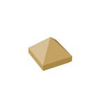 Slope 45 1 x 1 x 2/3 Quadruple Convex #22388 - 5-Tan