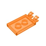 Plate 2 x 3 W. Holder #30350 - 182-Trans-Orange