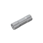 Technic Driving Ring Connector Smooth [4 rounded side walls] #26287 - 194-Light Bluish Gray