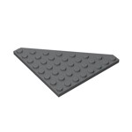 Wedge Plate 8 x 8 Cut Corner #30504 - 199-Dark Bluish Gray