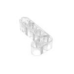 Technic Beam 2 x 4 L-Shape Thick #32140 - 40-Trans-Clear