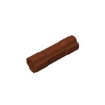 Technic Driving Ring Connector Smooth [4 rounded side walls] #26287 - 192-Reddish Brown