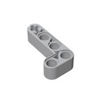 Technic Beam 2 x 4 L-Shape Thick #32140 - 194-Light Bluish Gray