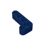 Technic Beam 2 x 4 L-Shape Thick #32140 - 140-Dark Blue