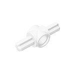 Technic Pin Connector Hub with 2 Axles #27940 - 1-White