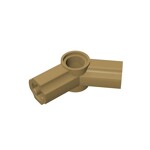 Technic Axle and Pin Connector Angled #4 - 135 #32192 - 138-Dark Tan