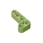 Technic Beam 2 x 4 L-Shape Thick #32140 - 330-Olive Green