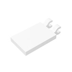 Plate 2 x 3 W. Holder #30350 - 1-White