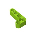 Technic Beam 2 x 4 L-Shape Thick #32140 - 119-Lime