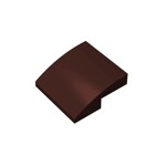 Slope Curved 2 x 2 Inverted #32803 - 308-Dark Brown