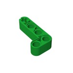 Technic Beam 2 x 4 L-Shape Thick #32140 - 28-Green