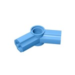 Technic Axle and Pin Connector Angled #4 - 135 #32192 - 102-Medium Blue