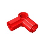 Technic Axle and Pin Connector Angled #6 - 90 #32014 - 21-Red