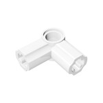 Technic Axle and Pin Connector Angled #6 - 90 #32014 - 1-White