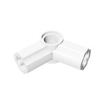 Technic Axle and Pin Connector Angled #5 - 112.5 #32015 - 1-White