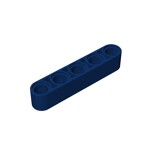 Technic Beam 1 x 5 Thick #32316 - 140-Dark Blue