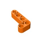 Technic Beam 2 x 4 L-Shape Thick #32140 - 106-Orange