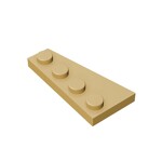 Wedge Plate 4 x 2 Right #41769 - 5-Tan