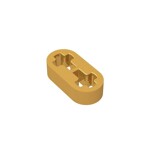 Technic Beam 1 x 2 Thin #41677 - 297-Pearl Gold
