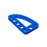 Technic Beam 3 x 5 L-Shape with Quarter Ellipse Thin #32250 - 23-Blue