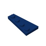 Wedge Plate 4 x 2 Right #41769 - 140-Dark Blue