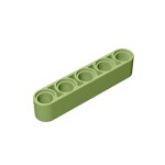 Technic Beam 1 x 5 Thick #32316 - 330-Olive Green