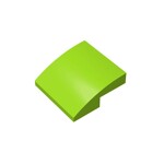 Slope Curved 2 x 2 Inverted #32803 - 119-Lime