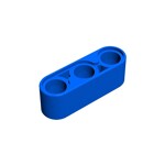 Technic Beam 1 x 3 Thick #32523 - 23-Blue