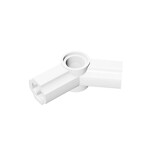 Technic Axle and Pin Connector Angled #4 - 135 #32192 - 1-White